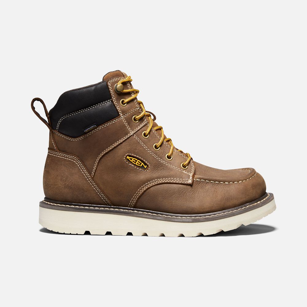 Botas de Zapatillas Keen Mexico Marrom - Hombre Cincinnati 6\" Waterproof (Soft Toe) - DO1038425